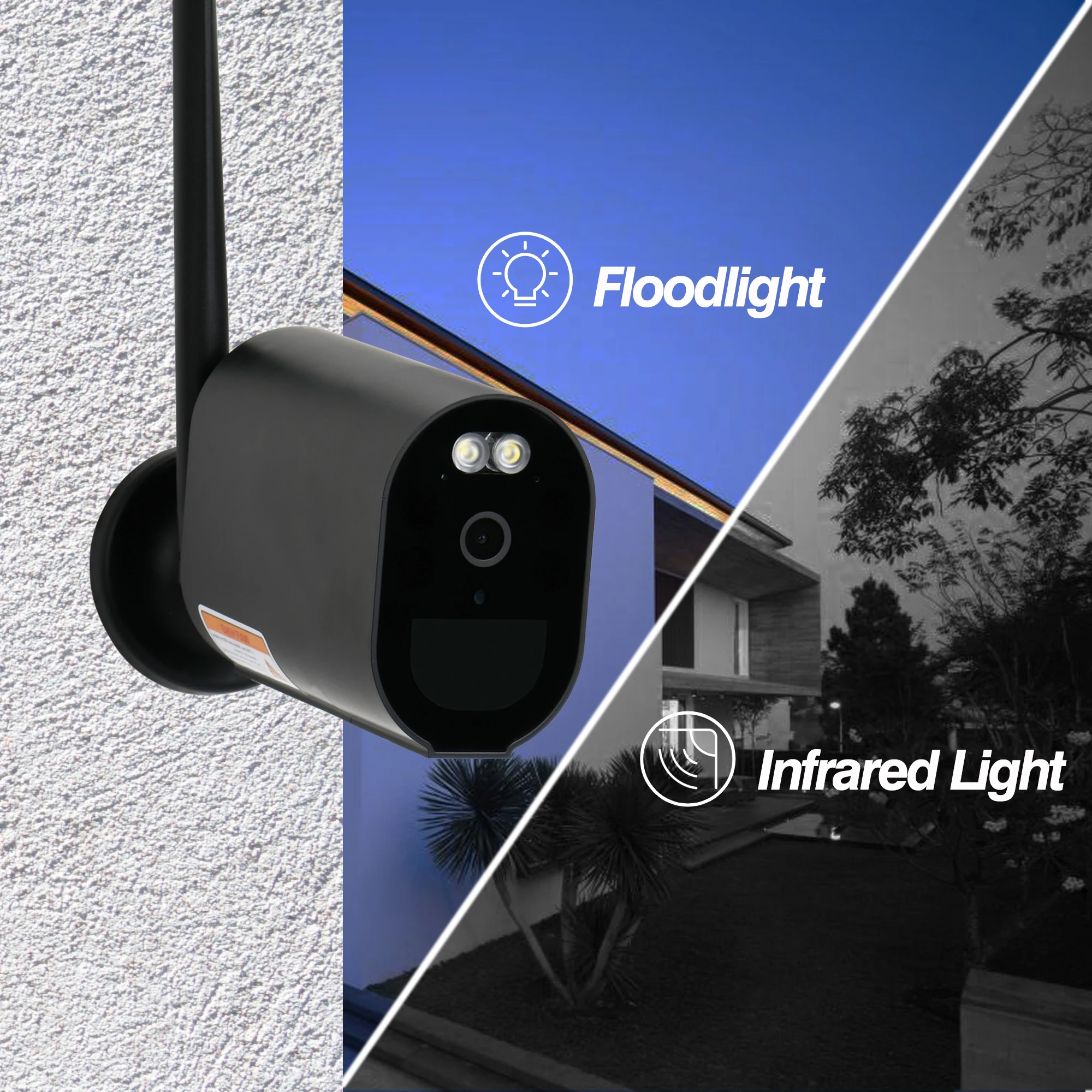 4G SIM كاميرا تعمل بالطاقة الشمسية واي فاي أمن الوطن في الهواء الطلق 1080P HD PIR كشف اللون للرؤية الليلية مراقبة لوحة طاقة شمسية بطارية الكاميرا #1