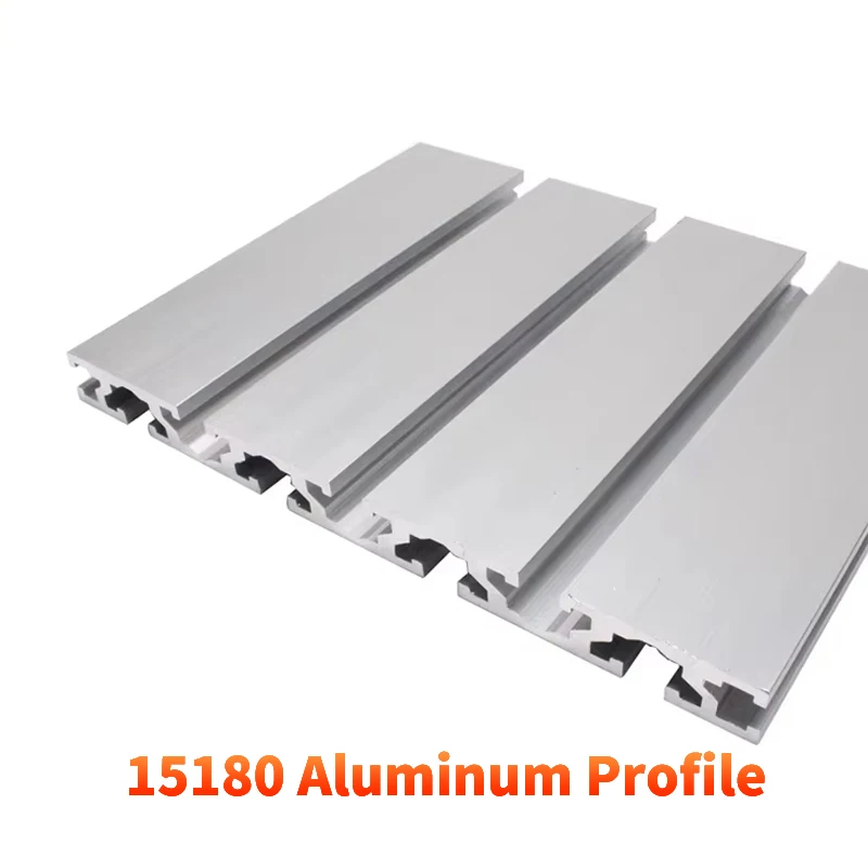 1PC 15180 Aluminum Profile Extrusion CNC 3D Printer Parts Workbench DIY Frame Anodized Linear Rail Length100/400/500/600/1000mm