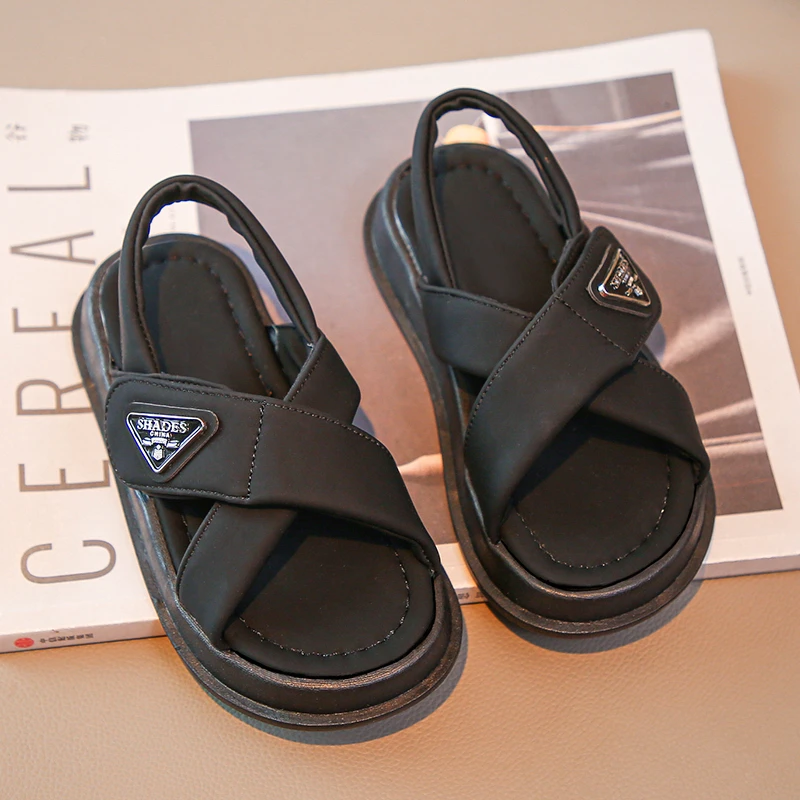Children Shoe Summer Beach Sandals Korean Edition Girls Roman Sandal Kid Sandles Breathable Kid Shoe for Girl Zapatos Niña