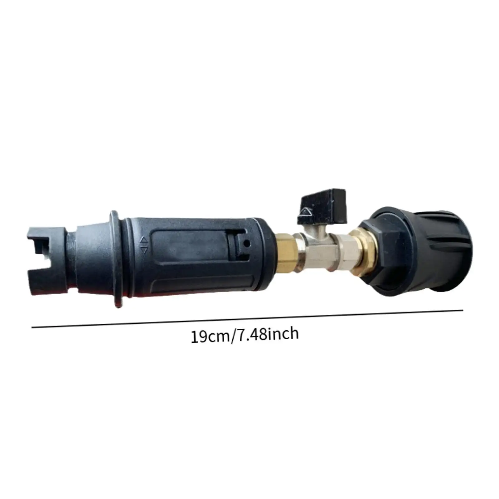 High Pressure Washer Nozzle for Walls Floors with Control Valve for Karcher