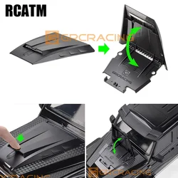 Cover a Brabus Hidden Car Shell Column  Flap for 1/10 RC Crawler Car Traxas TRX-4/G500 TRX-6/G63