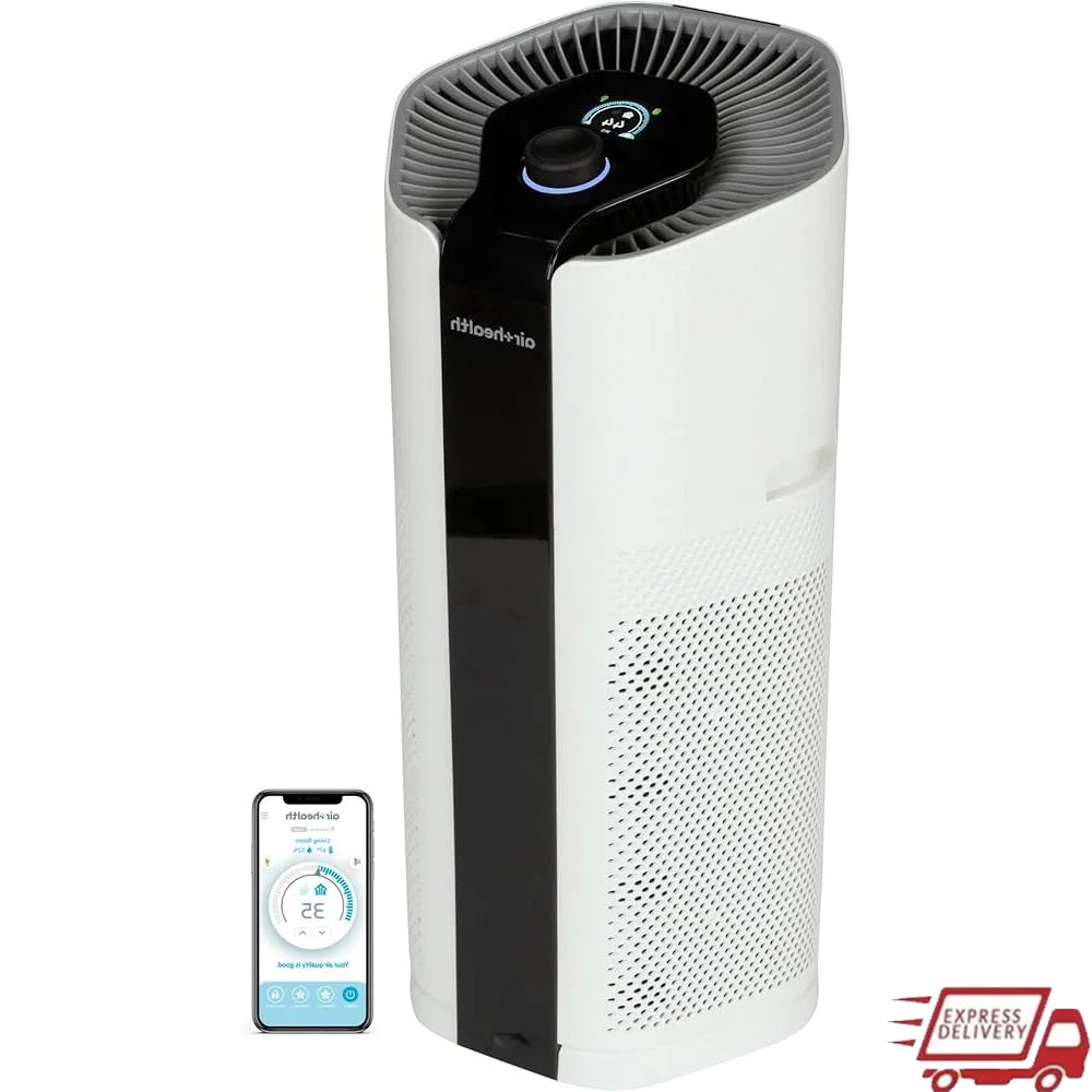 5 Stage Air Purifier True Hepa UVC Light Wifi Smart Control Quiet Room Purification Odor Removal Bacteria Virus Mold VOCs