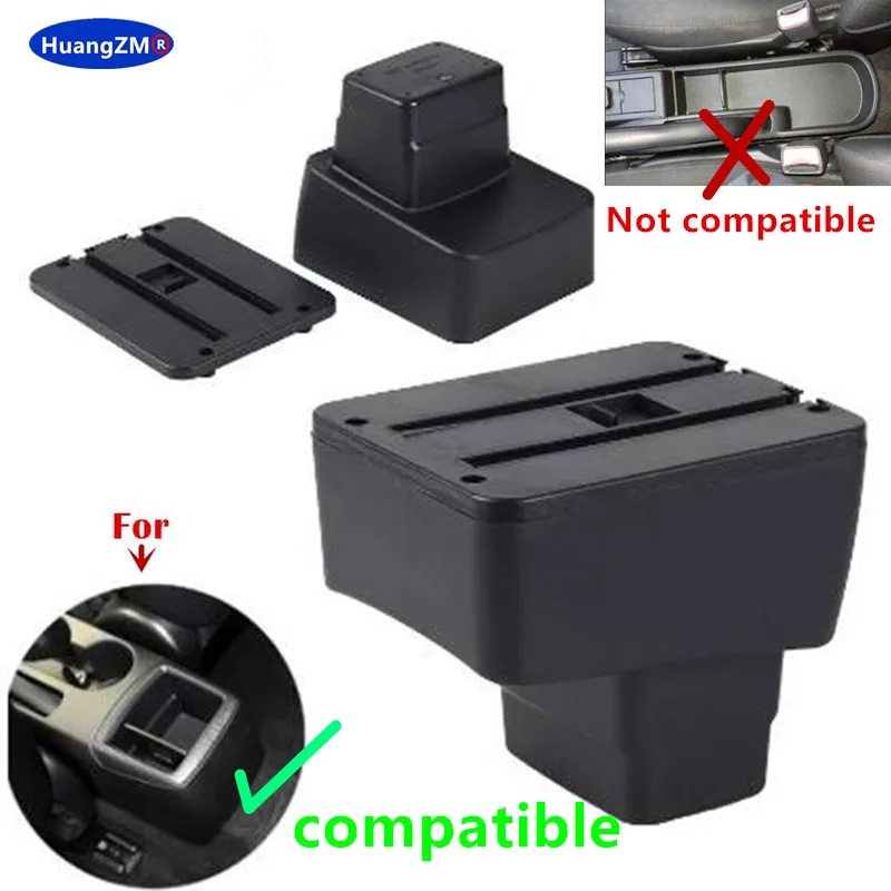 For Mazda CX-3 Armrest Box Storage box Car Accessory Interior Dedicated Retrofit for Mazda 2 Skyactiv Version CX-3 Armrest box