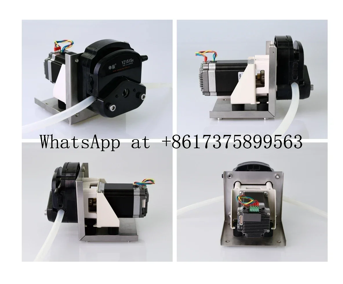 YZ15 Hand Operated Adjustable Flow Chemical Dosing Peristaltic Pump for Laboratory Industrial Corrosive Liquid Dosing