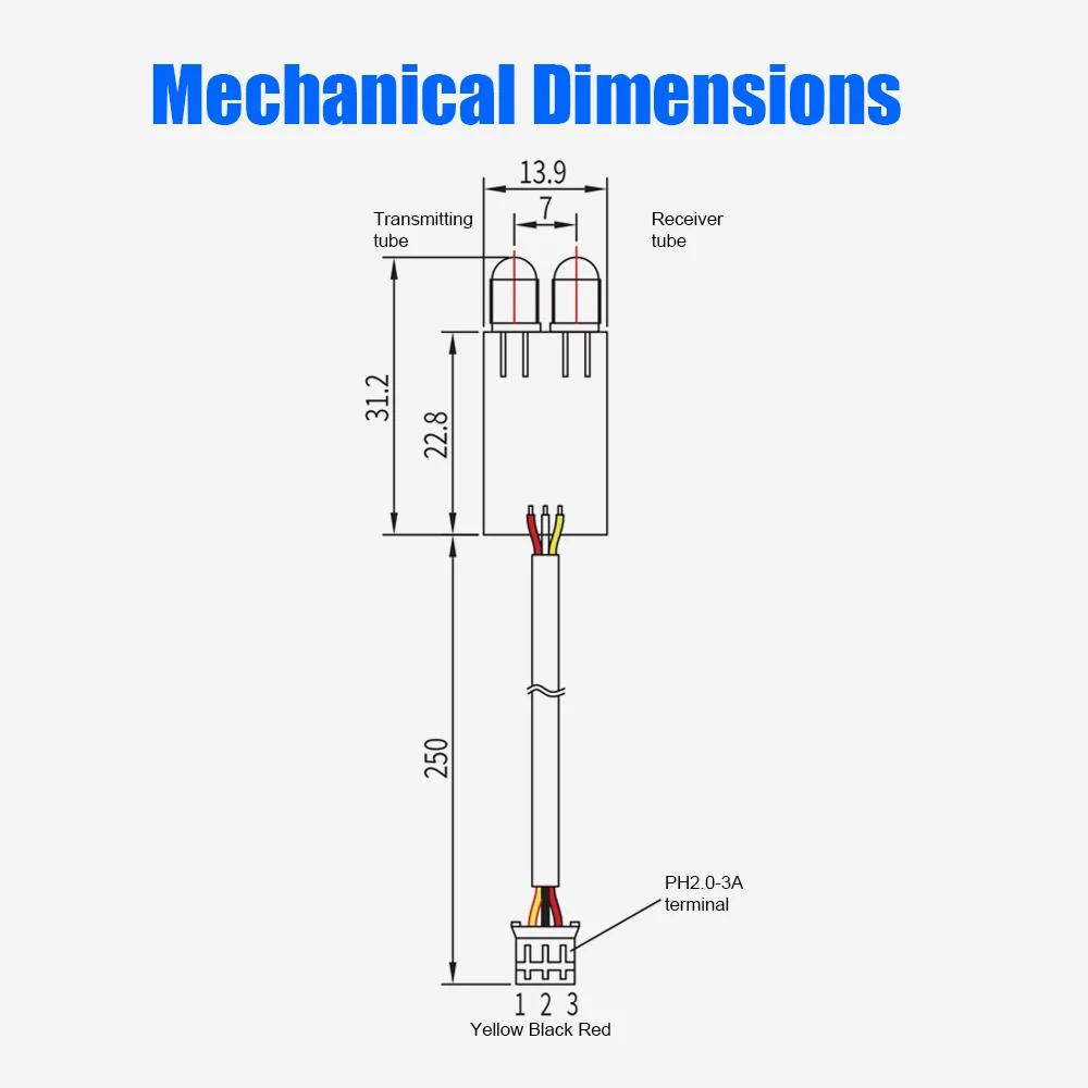 50PCS Naderingsschakelaar Objectdetectiemodule Automatische detectie Infrarood Inductieschakelaar Afstandssensor voor desinfectie M