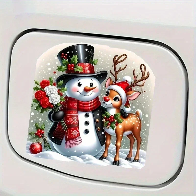 Snowman Deer AB Diamond Painting Kit Square Round Diamond DIY Winter Landscape Mosaic Handmade Art Exquisite Gift Home Decor