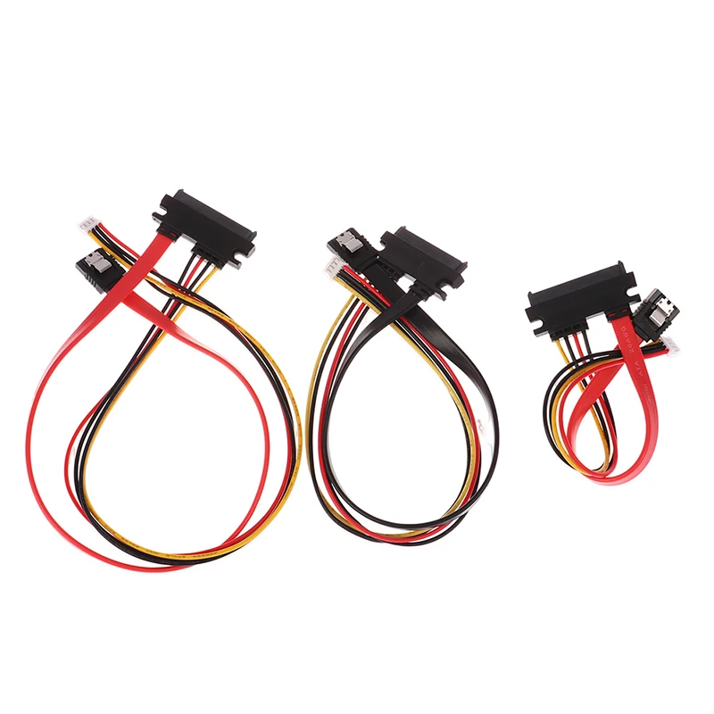 Cavo di alimentazione Mini 4 pin + SATA da 20/30/40 cm 22 (15 + 7) pin a PH2.0/3.0 disco rigido cavo dati per unità ottica cavo di alimentazione