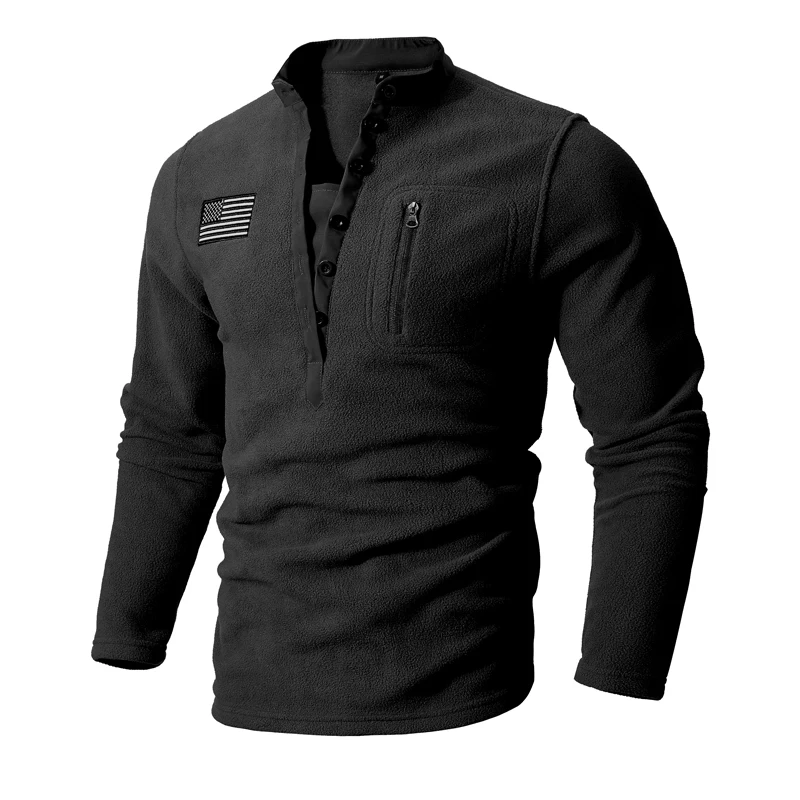 Men\'s Clothing Trainning Tactical Top 2023 NEW Long Sleeved Warm Tshirt Windproof Pullover For Men Sweatshirt