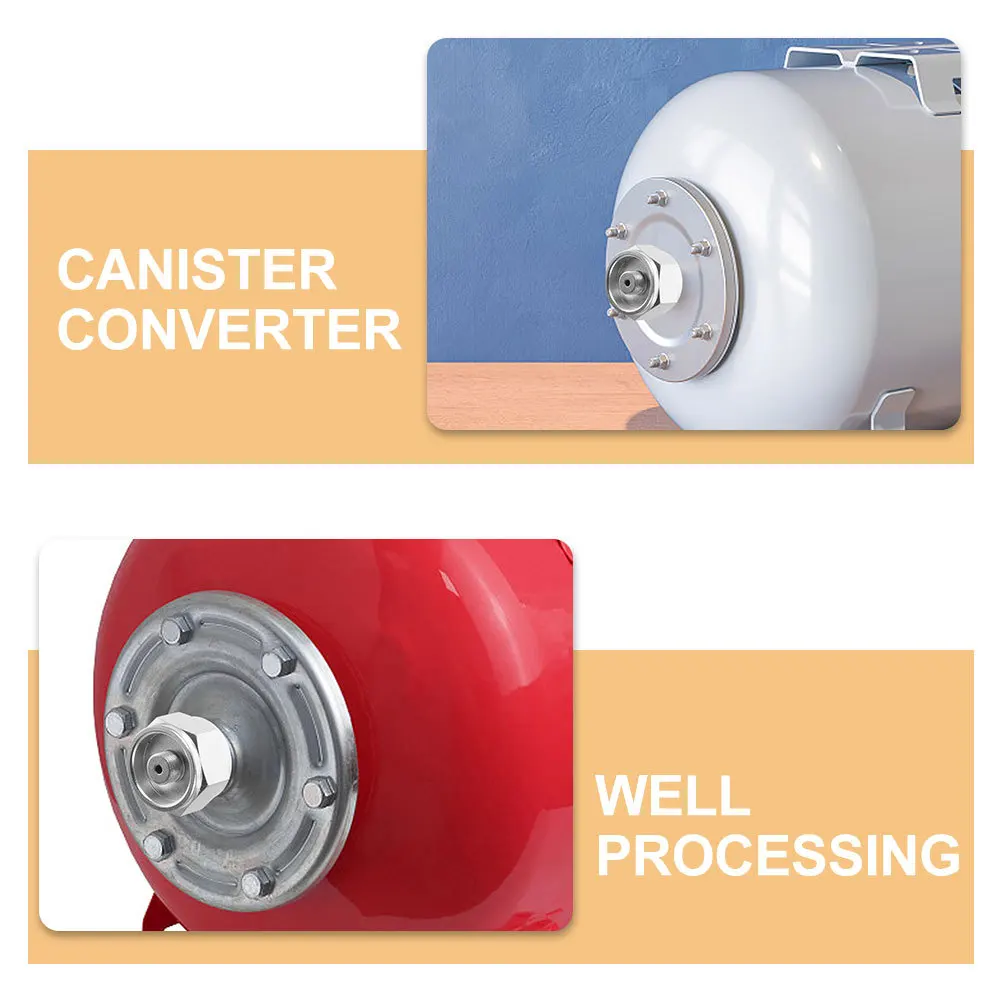 

2Pcs Gas Burner Adapter Converter Small Portable Aluminum Stove Connector for Camping Outdoor Supplies Professional Propane