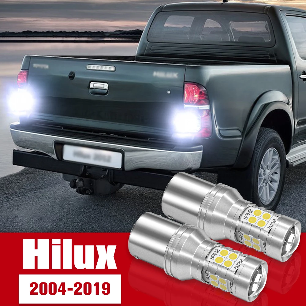 

2pcs LED Accessories Reverse Light Bulb Lamp For Toyota Hilux 2004-2019 2008 2009 2010 2011 2012 2013 2014 2015 2016 2017 2018