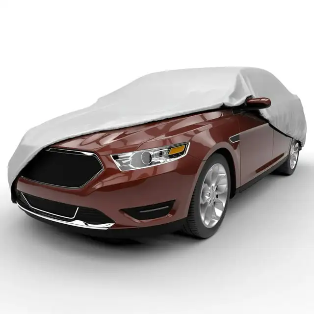 

Budge Superior StormBlock™ Car Cover, Waterproof Outdoor Protection for Cars, Gray, Size 5