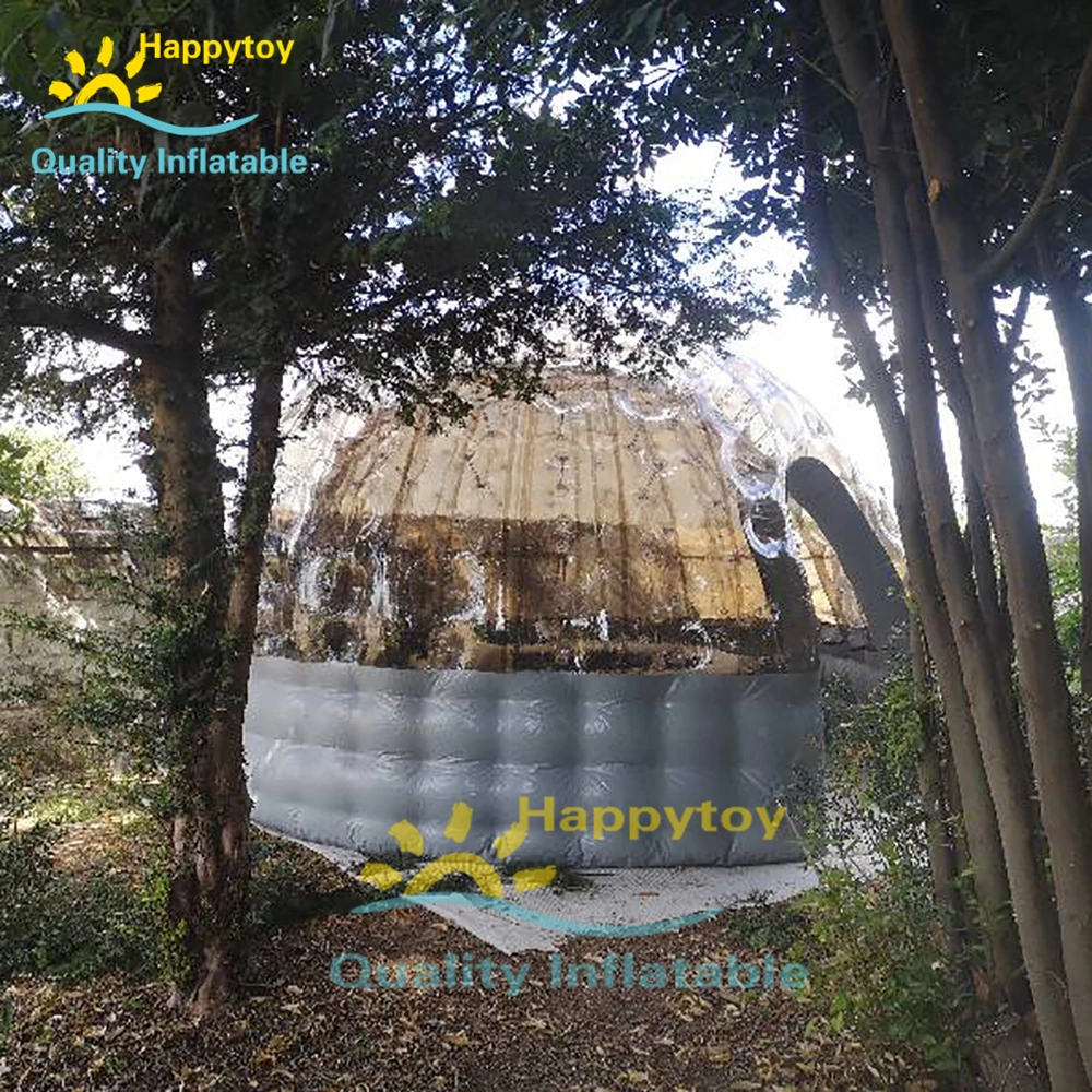 Outdoor Use Bubble Transparent Inflatable Hot Tub Spa Solar Dome Cover Tent