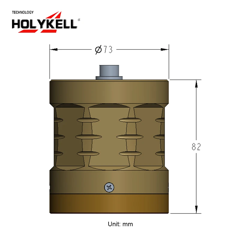 Holykell 60ghz Rs485 Modbus Radar Type Water Level Sensor