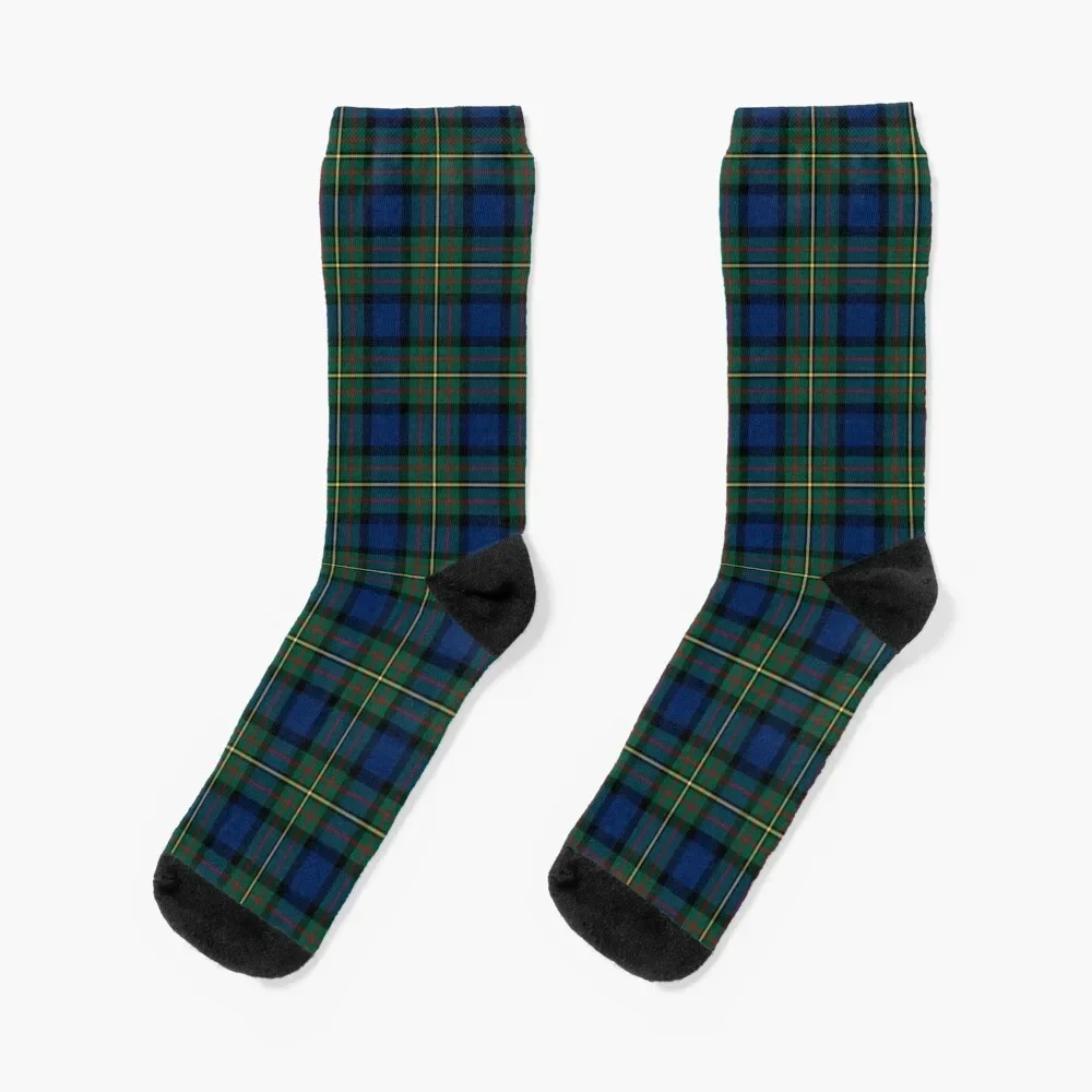 Clan MacLaren Tartan Socks loose luxe designer brand winter Boy Child Socks Women's