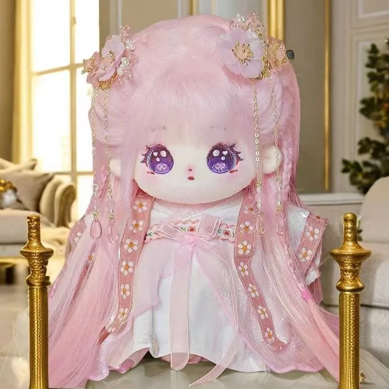 20cm Idol Puppe Tier Plüsch Stern nackte Puppe gefüllt benutzer definierte Figur Spielzeug Baumwolle Baby Plüschtiere Spielzeug Fans Sammlung Geschenke Mädchen