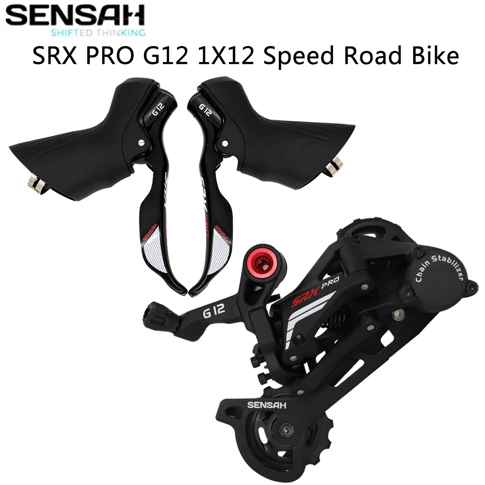 SENSAH SRX PRO G12 1x12 Speed Road Bike Groupset 12V Trigger Shifter Lever Rear Derailleurs for Gravel-Bike Bicycle Parts