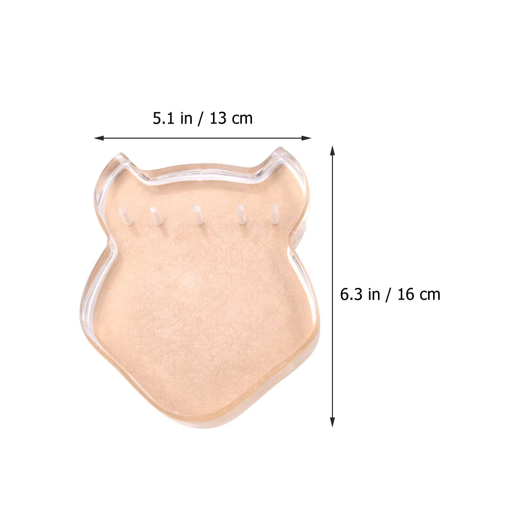 

17-tone Kalymba Accessories Thumb Piano Kalimba Instrument Crystal Finger Small for Fingers Acrylic Child