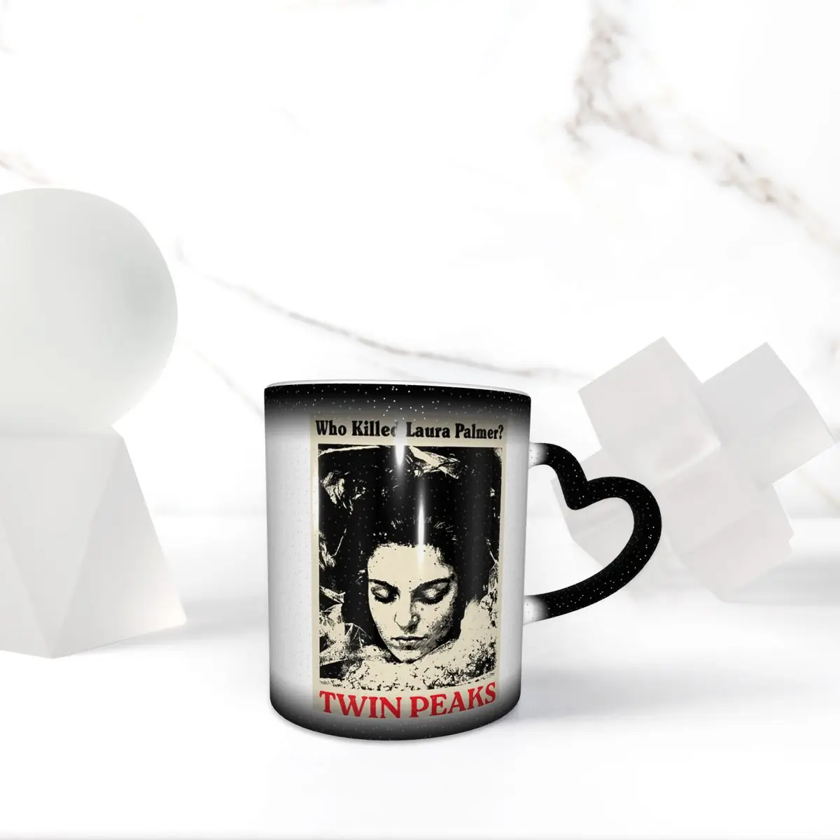 Twin Peaks Movie Who Killed Laura Palmer Mug Funny Ceramic Coffee Cups Tea Mugs Milk Cup Drinkware Gifts for Friends