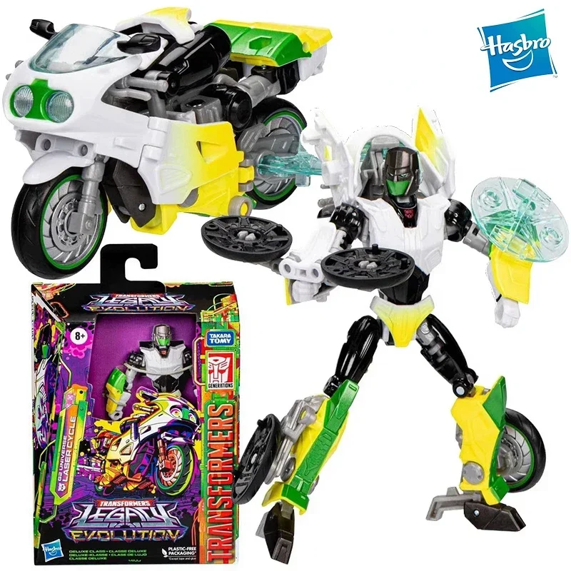 Hasbro Transformers Legacy Evolution G2 Universe Laser Cycle 12Cm Deluxe Class Original Action Figure ของเล่นของขวัญคอลเลกชัน