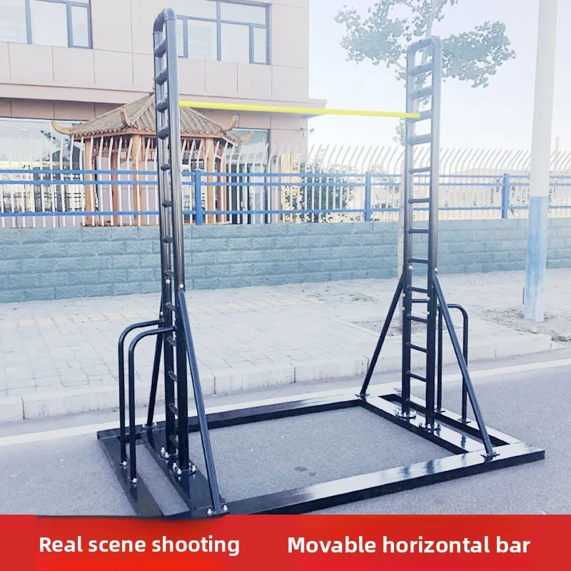 

Horizontal and parallel bars cast iron outdoor