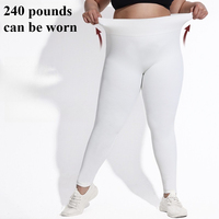 ​​Plus Size High Waist Yoga Pants Women Seamless Tummy Control Running Workout Leggings Curve Inclusive Stretch Activewear​​
