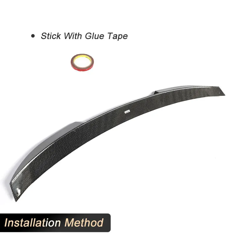 

Full Carbon Fiber Rear Trunk Spoiler Wings for Audi A8 S8 D5 Facelift Sedan 2021-2026 Car Racing Rear Spoiler Wing Lip Body Kit