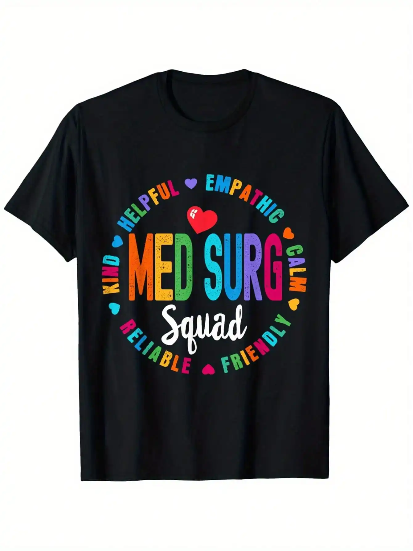 

Футболка медсестры Med Surg Squad Nurse Team Registered Nursing, командные футболки, топ для командной работы, спортивная одежда для команды,