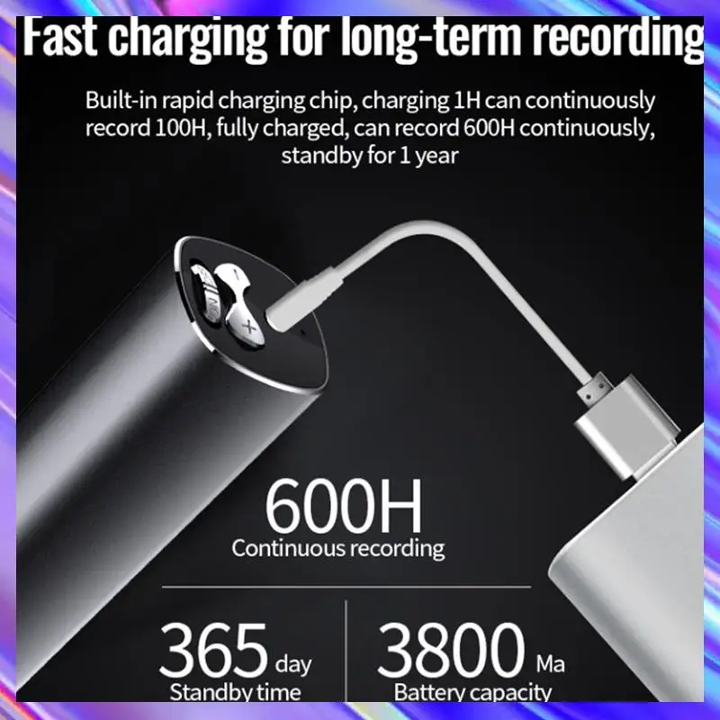 

A24U 4GB AI Smart Voice Recorder Conference Interview Recorder For Conference Interviews