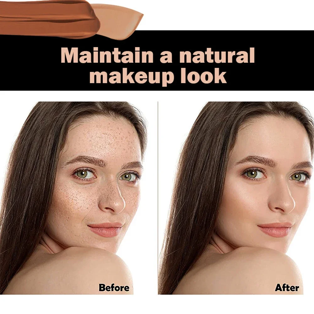 6色の持続性の高い液体防水性と耐汗性のコンシーラーは、高いカバー力と軽さですべての肌タイプに適しています。