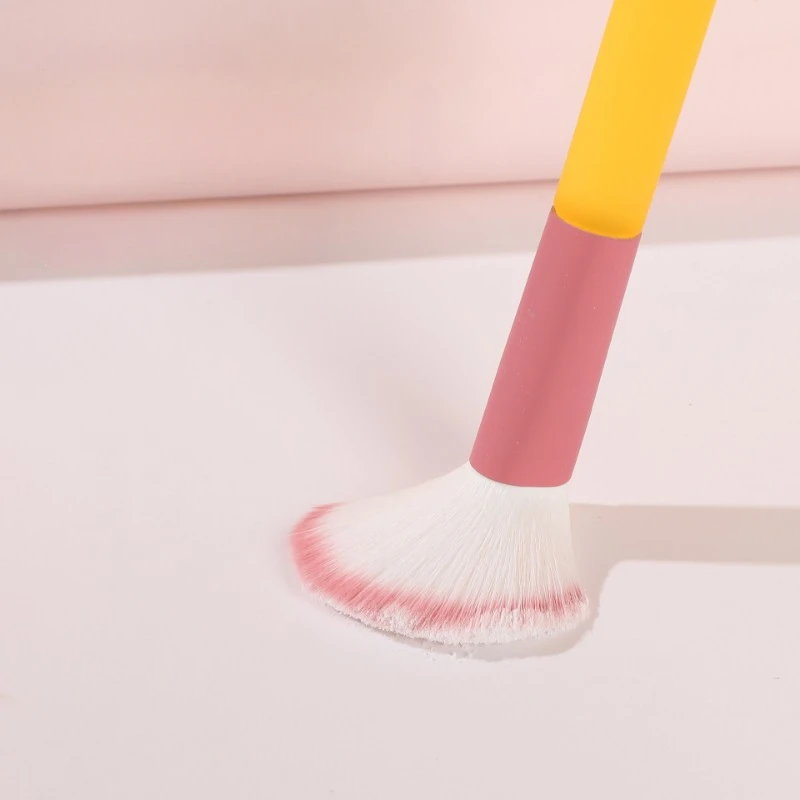 5 Stuks Make-Up Borstel Set Oogschaduw Poederborstel Foundation Make-Up Poeder Blusher Highlight Concealer Set Beauty Tools