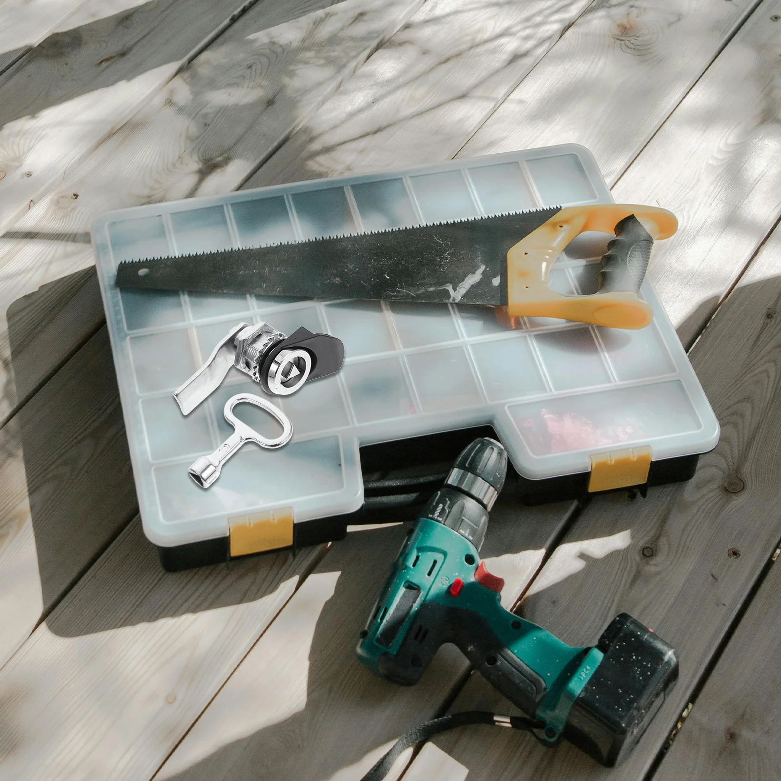 Cilindro para portas de armário, fechadura triangular de liga de zinco, substituição de fechadura tubular resistente para armários de metal elétricos