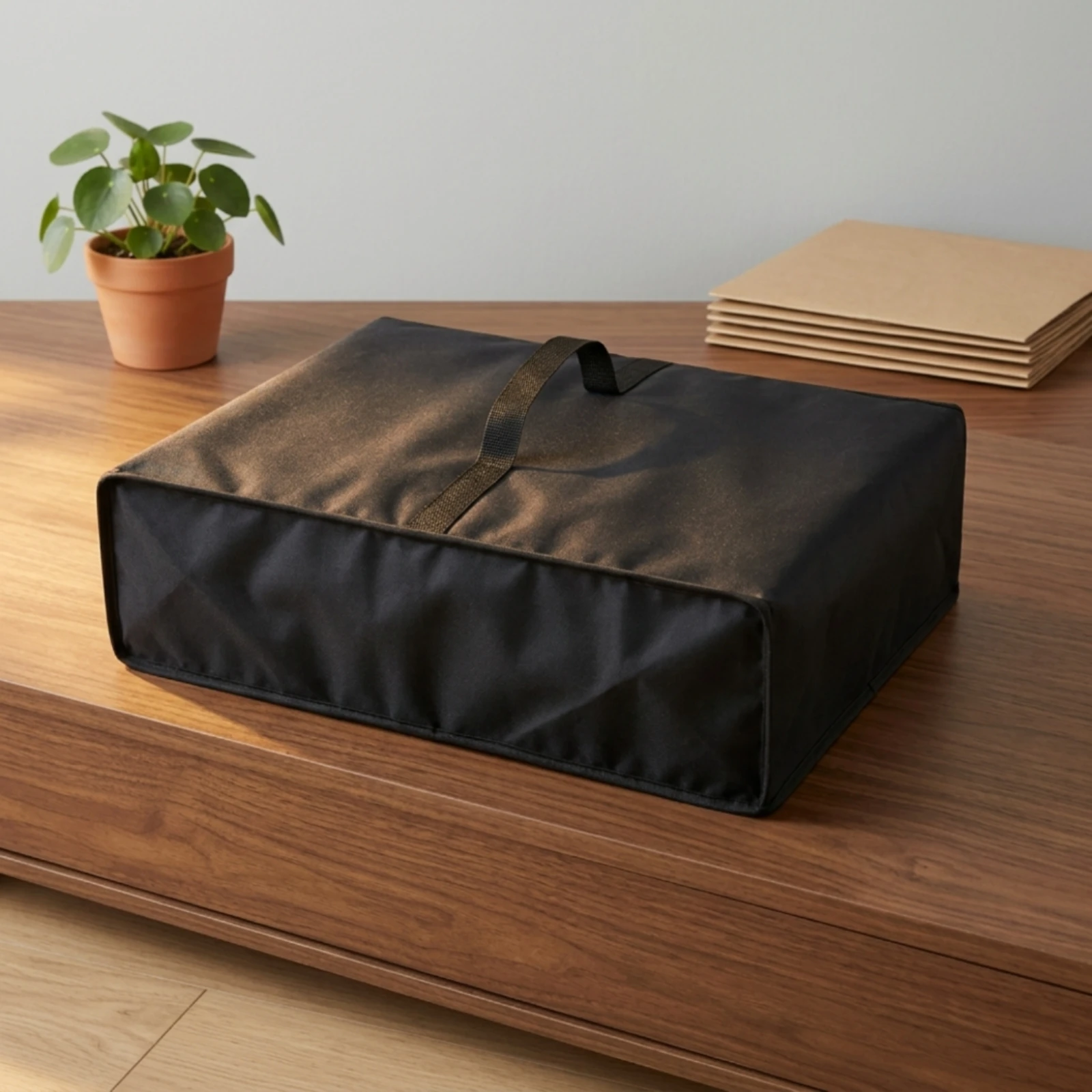 Turntable Dust Cover with Handle Foldable Vinyl Player Dust Cover Lightweight Easy to Clean for Vinyl Collectors