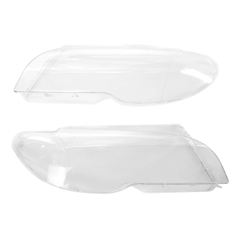 Headlight Lamp Lens Cover For-BMW E46 2DR Coupe 325Ci 330Ci 2003-2006