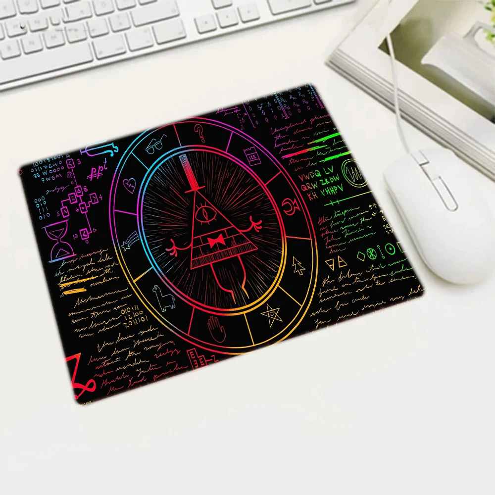 small laptop non-slip natural rubber mouse pad HD printing desk  suitable for home office use 2024 new product promotion