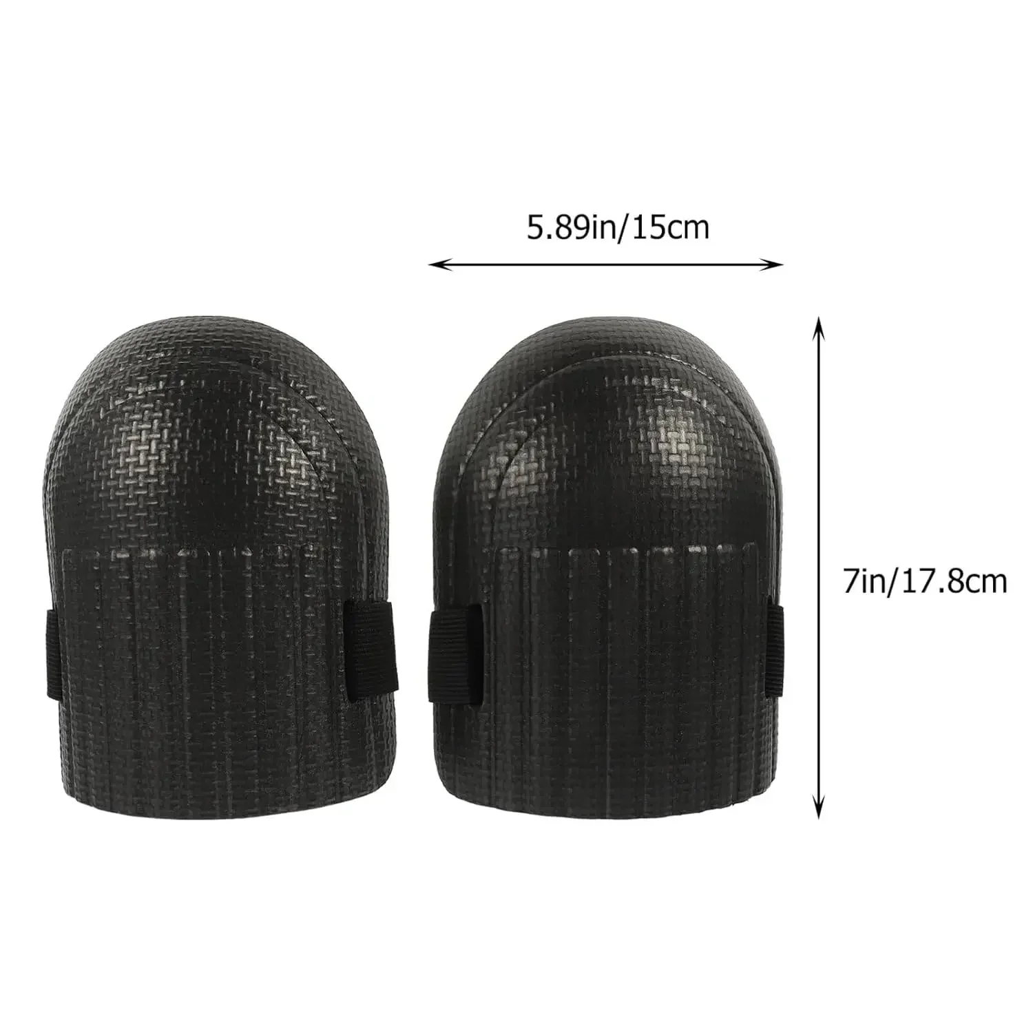 1 Pair Knee Protection Adjustable Pad Tile Mud Workers Knee Paste Floor Brick Artifacts Moisture Thickening Garden Work Tools