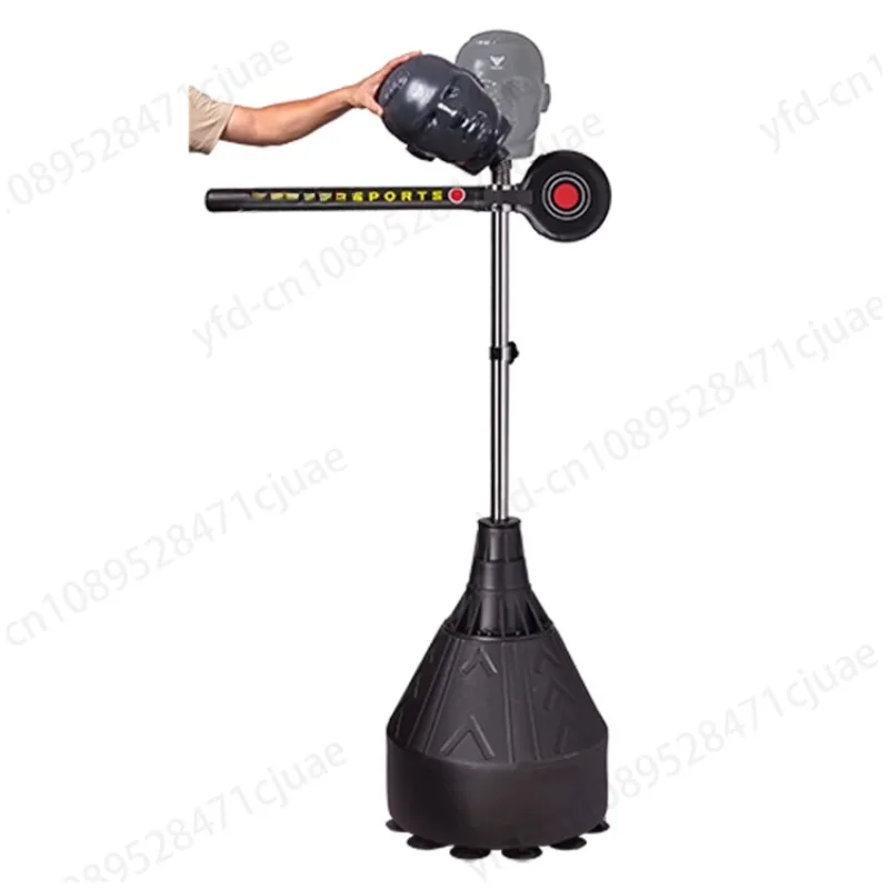 Suction Base  Rapid Reflex Spinning boxing bar and punching dummy head