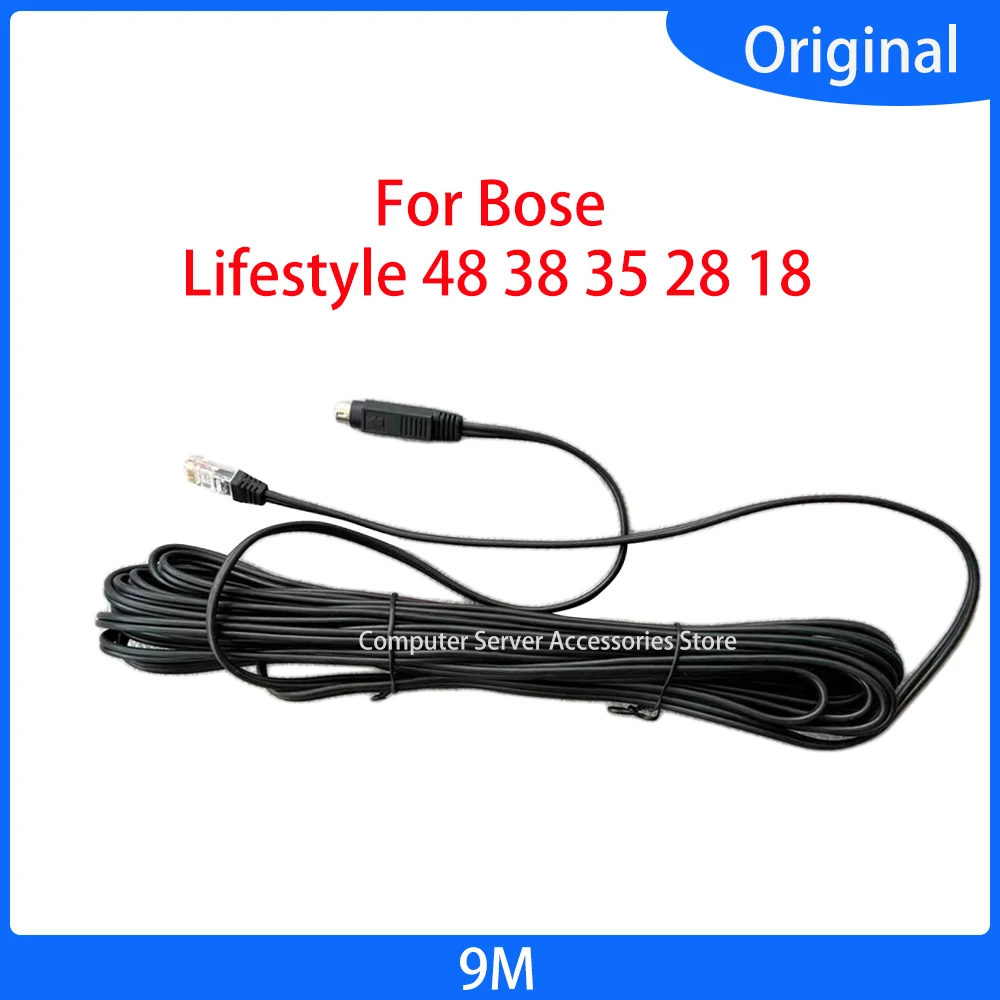 

9M Original for BOSE Lifestyle 48 38 35 28 18 Crystal Head Data Cable Speaker Cable for Lifestyle Series Old Subwoofer Speaker