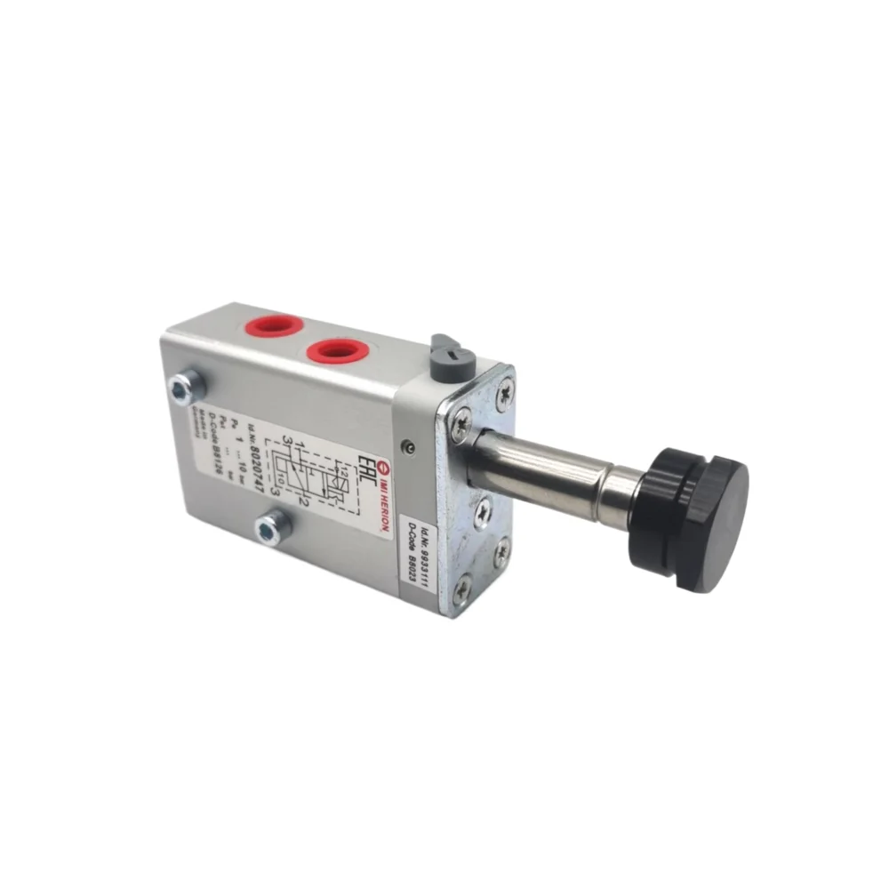 G1/4 Spool Solenoid Valve NORGREN 8020747 Industrial Pneumatic Directional Control Valve  With Manual Override