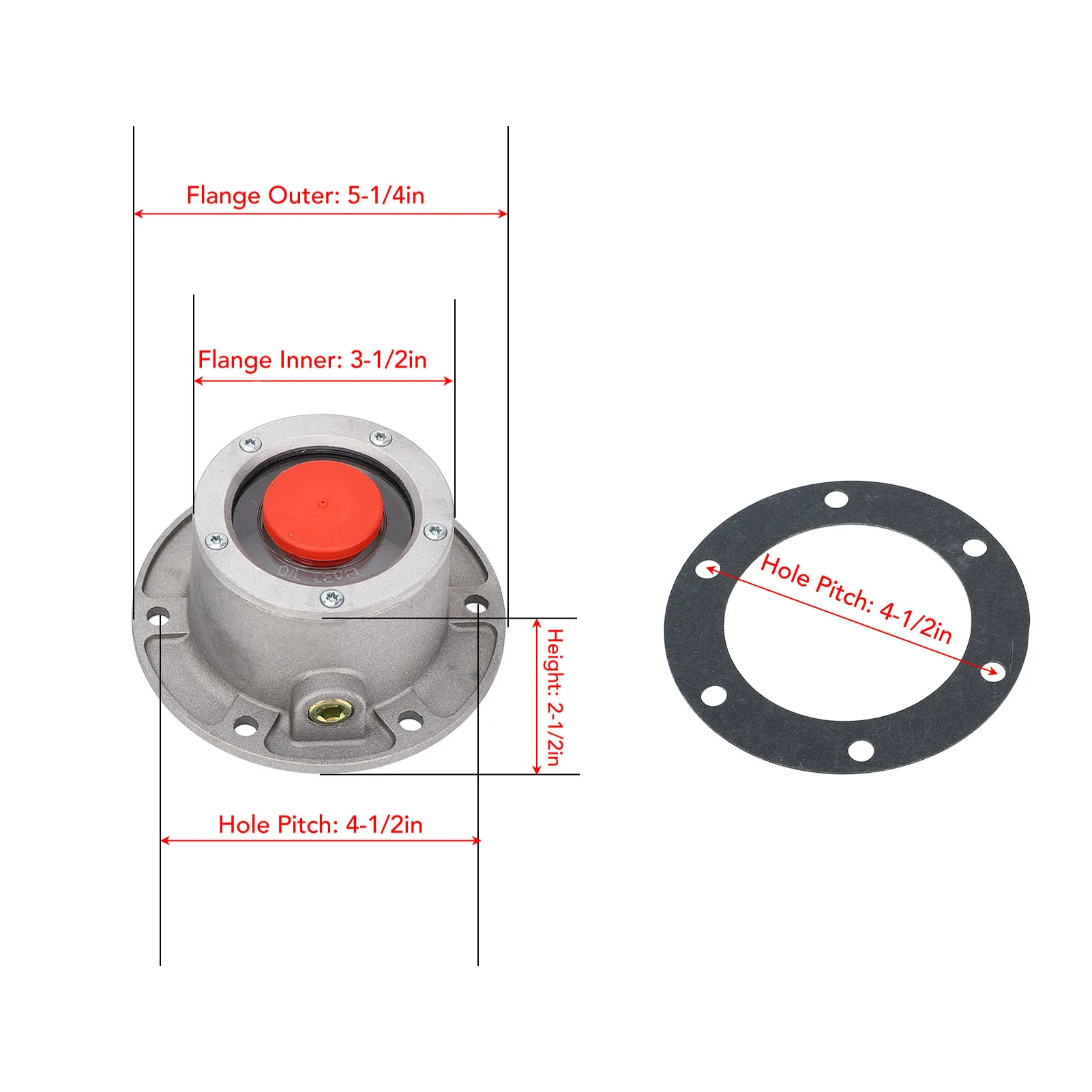 غطاء محور المقطورة 343‐4024 المعادن تعزيز الأداء واقية مقطورة المحور تحمل غطاء الغبار استبدال ل شيكاغو الخام 161