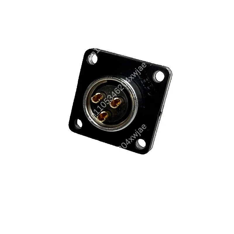 WS16 Aviation Plug Male Female Connector 2 3 4 5 7 9 10 Pin Flange Socket With Cable 4 Core Wiring Connection Replacement Parts