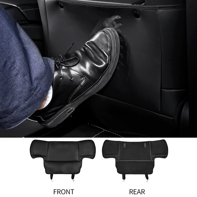 

Противоударный коврик для спинки сиденья, грязезащитный коврик для защиты интерьера, водонепроницаемый, царапины для Tesla Model 3/Y, автомобильные аксессуары 2025 2024 2023