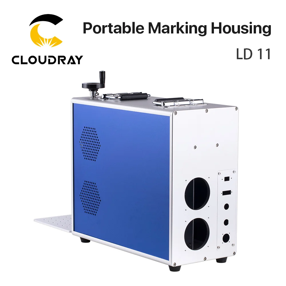 Cloudray Portable Marking Housing Machine Cover Laser source Case Laser Path Manual Liftable Integrate for Laser Marking Machine