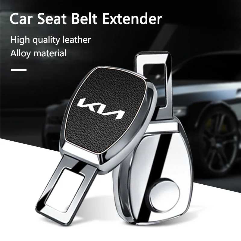 Extensor de clipe para cinto de segurança de carro, plugue de fivela de bloqueio para kia rio soul k3 k5 ceed sportage cerato soul sorento picanto optima
