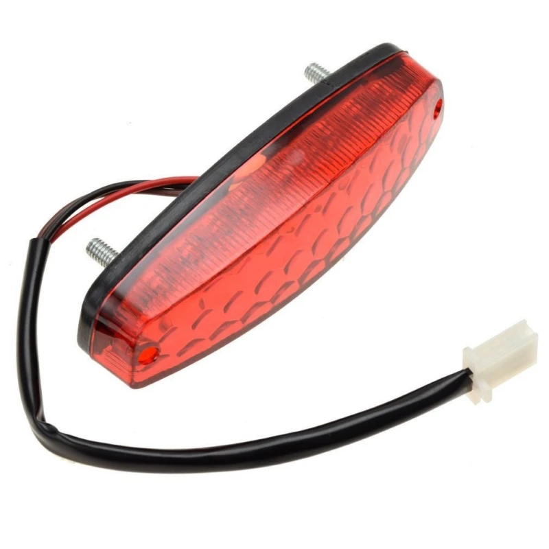 Off road motorcycle ATV beach bike accessories three wire 12V four-wheel vehicle rear brake light tail light For Victory motor