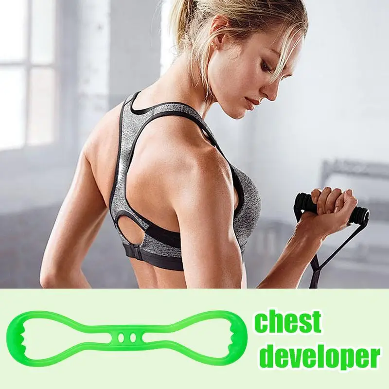 

Exercise Bands Multifunctional Elastic Band Stretchy Fitness Pulling Rope Pilates Equipment Non-slip Silicone Chest Expander for