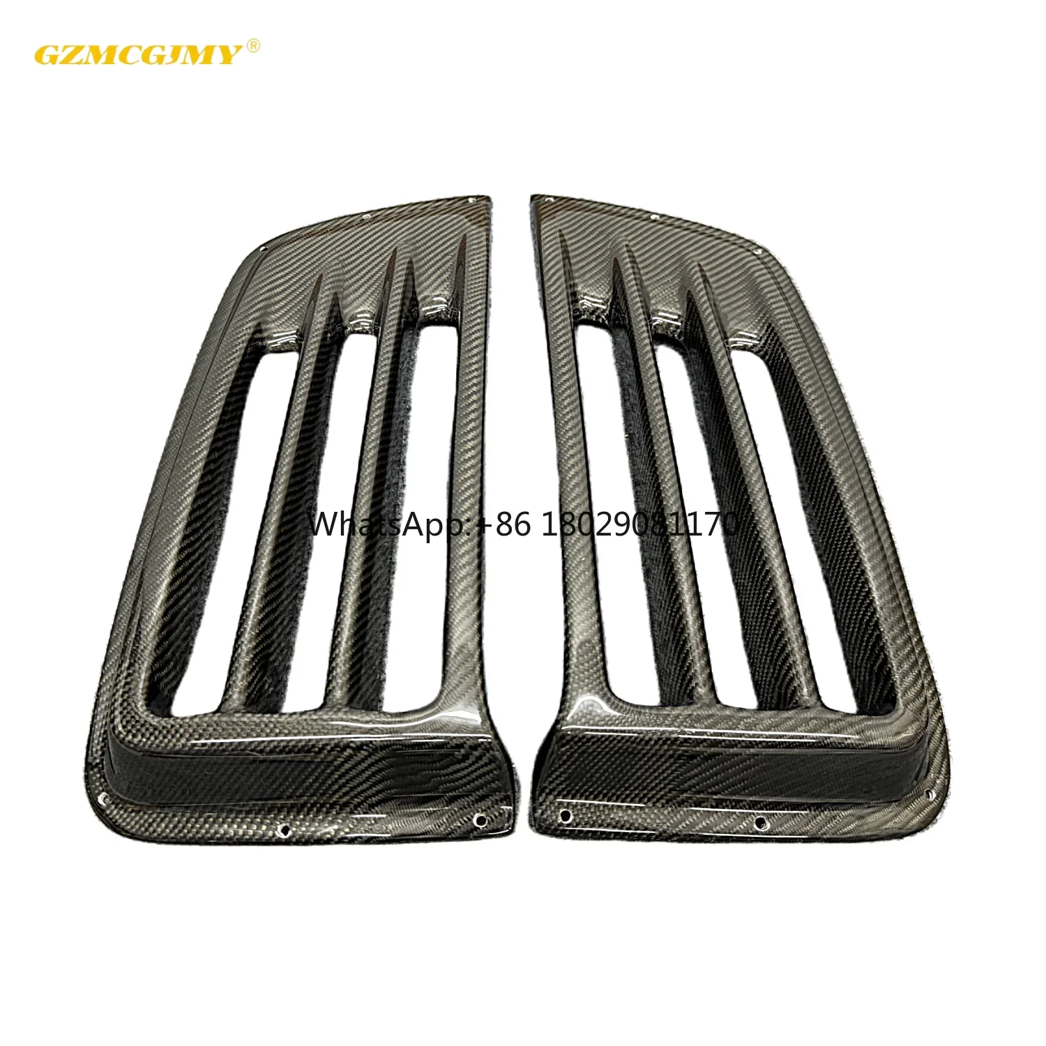 Bestselling car rear bumper vent grille suitable for Nissan GTR R35 bumper vent decorative grill