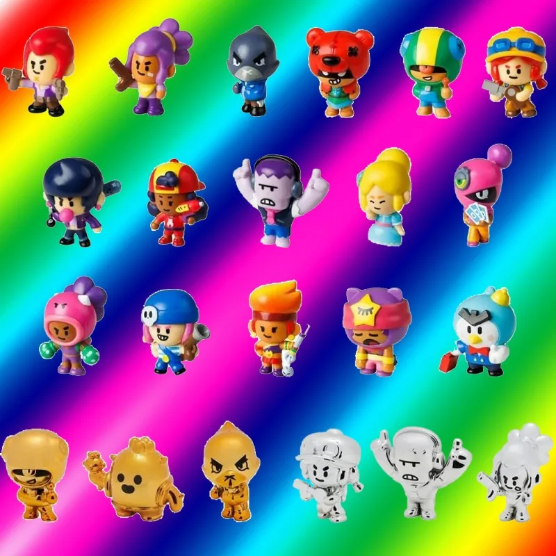 Original Mini Model Game Anime Figures Decoration Cartoon Star-Player Fashion Cartoon Dolls Gifts Collectible Christmas