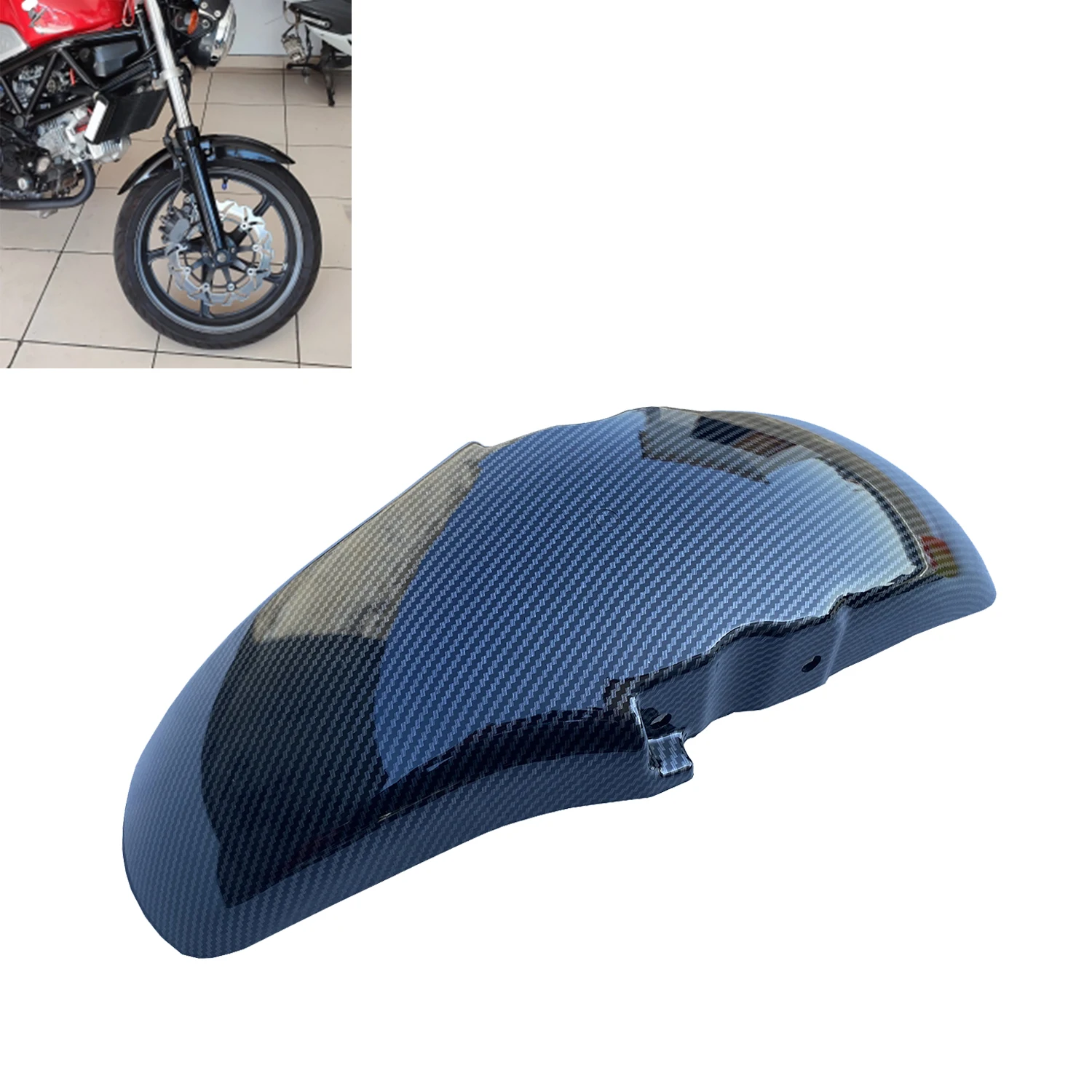 Carbon Fiber Painting Front Fender Mudguard For HONDA CB400 VTR250 CB 400 1992-1996 1997 1998