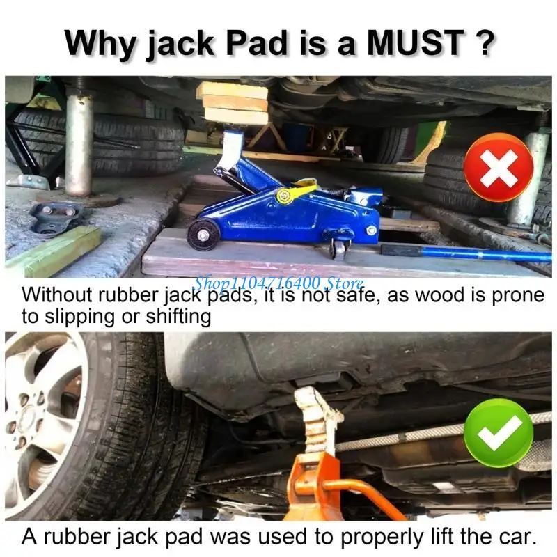

y1gd Rubber Jacks Pad Frame Protector Jacks Block for E46 E63 E64 E65 E85 E86