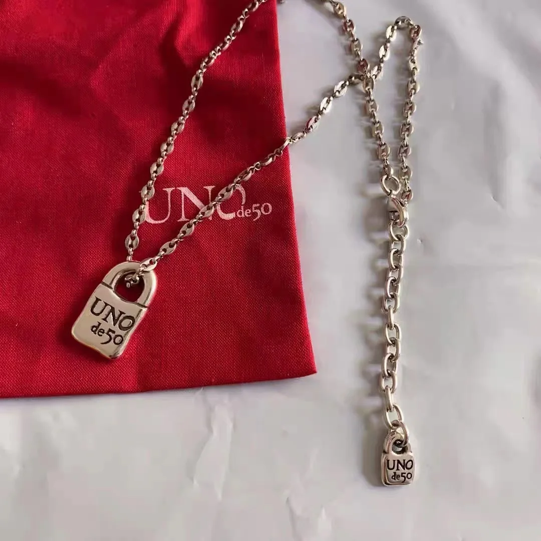 Yisheng alloy bead necklace, Silver clasp, with logo, wholesale, new 2021, European fashion gift